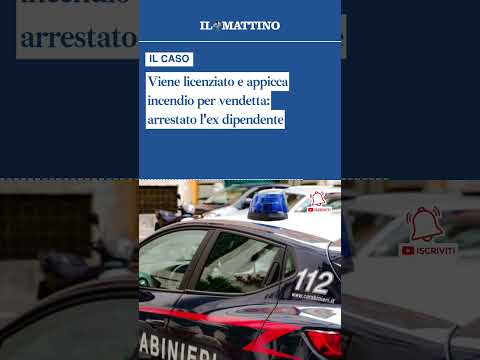 Video Viene licenziato e appicca incendio per vendetta: arrestato l'ex dipendente