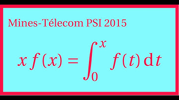 Equation différentielle intégrale