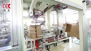 Ok -102 Full-Auto Case Packer For Toilet Tissue And Kitchen Towel