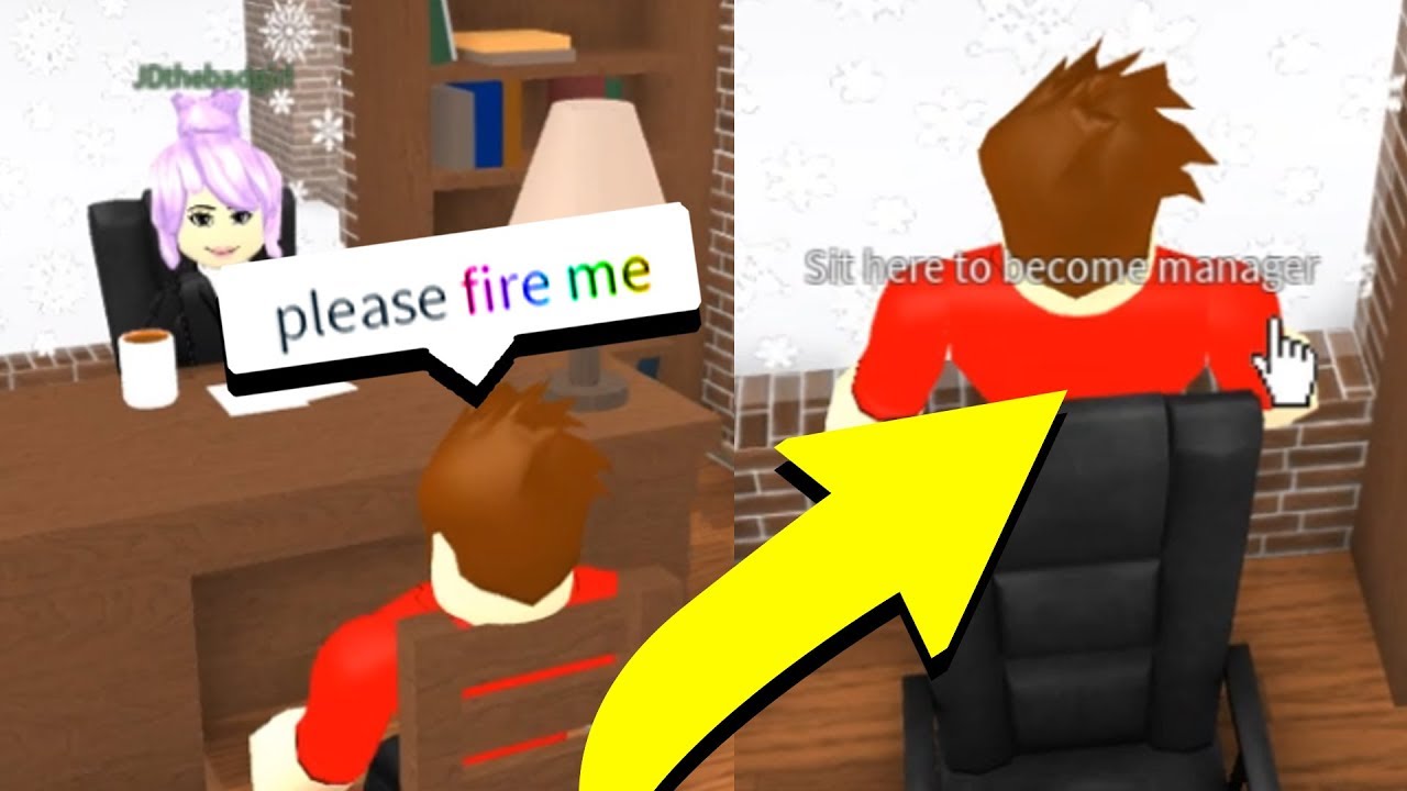 Asking Boss To Fire Me Roblox Work At A Pizza Place Youtube