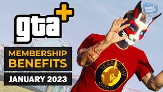 GTA+ Membership Benefits - January 2023