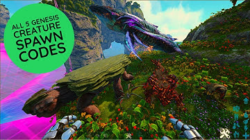 GENESIS: ALL 5 CREATURES SPAWN CODES
