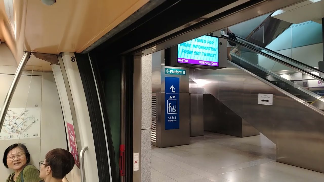 SBS Transit Alstom Metropolis C751A (7043/7044): First ride to NE18 Punggol Coast