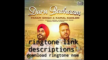 Daru badnaam krti only toune best popular trending ringtone