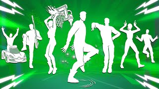 Top 25 Legendary Fortnite Dances With The Best Music! (Billie Eilish - Bad Guy, Rebellious, Classy)