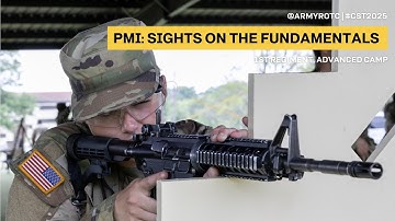 PMI: Sights on the Fundamentals | 1st Regiment, Advanced Camp | CST 2025