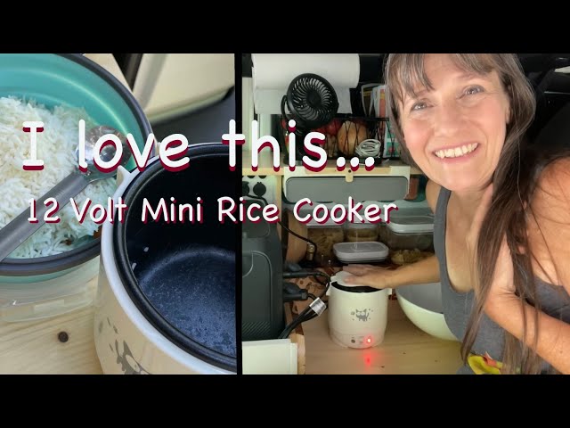 Dash Mini Rice Cooker for Camping - Camp Mymy