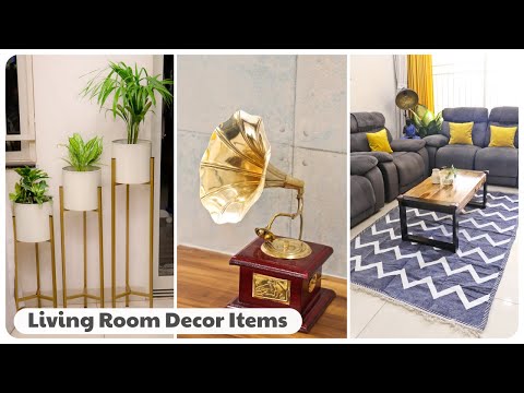 Living Room Decor Ideas | Living Room/Hall Decor Items | हॉल को सजाने की