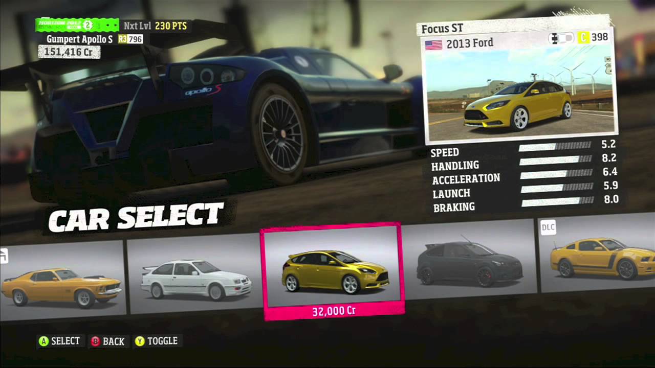 Forza Horizon Full Car List - YouTube