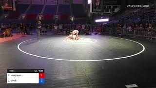 170 Lbs 3rd Place - Derek Matthews, Idaho Vs Caden Ernd, Illinois 67a8