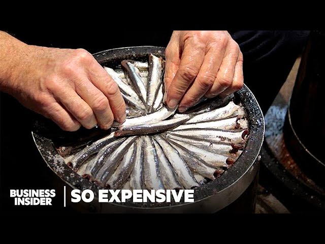 How 20,000 lbs Of Anchovies Spend 3 Years Transforming Into Expensive Anchovy Sauce | So Expensive class=