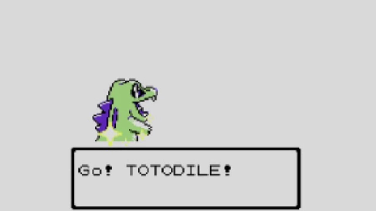 LIVE! Shiny Totodile in Crystal version after 8,336 SRs!!