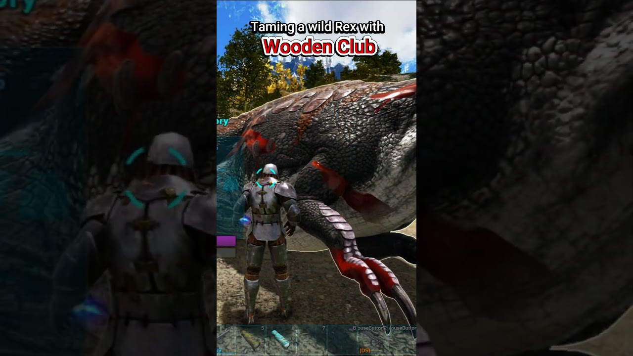 Challenge: TAME REX WITH CLUB 