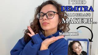 Demitra Kalogeras' makeup / Trying her routine
