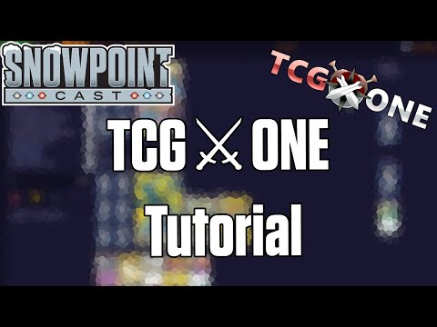 TCGONE Tutorial