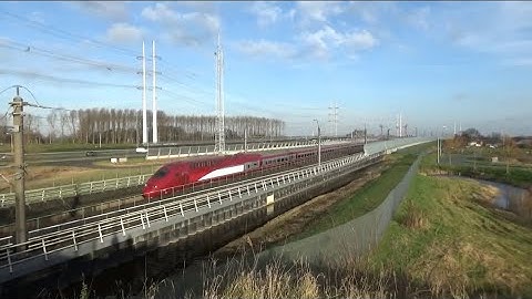 Treinen op de HSL Zuid #4 | de treinreiziger treint door Nederland