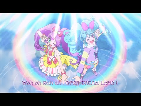 풀버전 자막 아이돌 랜드 프리파라 오프닝 OPEN DREAM LAND SoLaMi SMILE