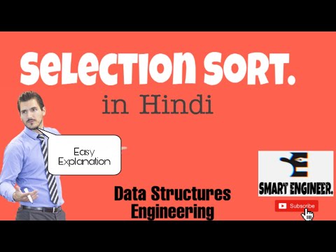 Selection sort| Sorting using selection sort| How to do selection Sort (hindi).