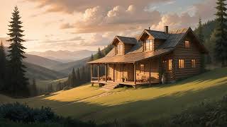 Sunset Cabin Retreat 🌄🎶 Chill Lo-Fi Beats for Relaxing & Unwinding