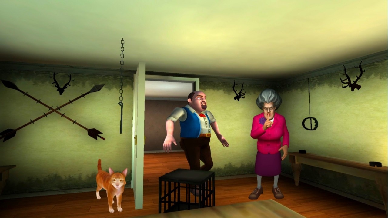 Scary Teacher 3D: Ultra Stealth Cat Rescue - Can I Make ZERO Noise?