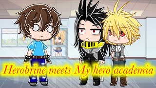 Herobrine meets My hero academia \/ Gacha club mini movie