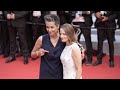 Alexandra Hedison and Jodie Foster on the red carpet in Cannes