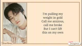 TREASURE : PARK JEONG WOO - Weight In Gold (Gallant Cover.) lyrics