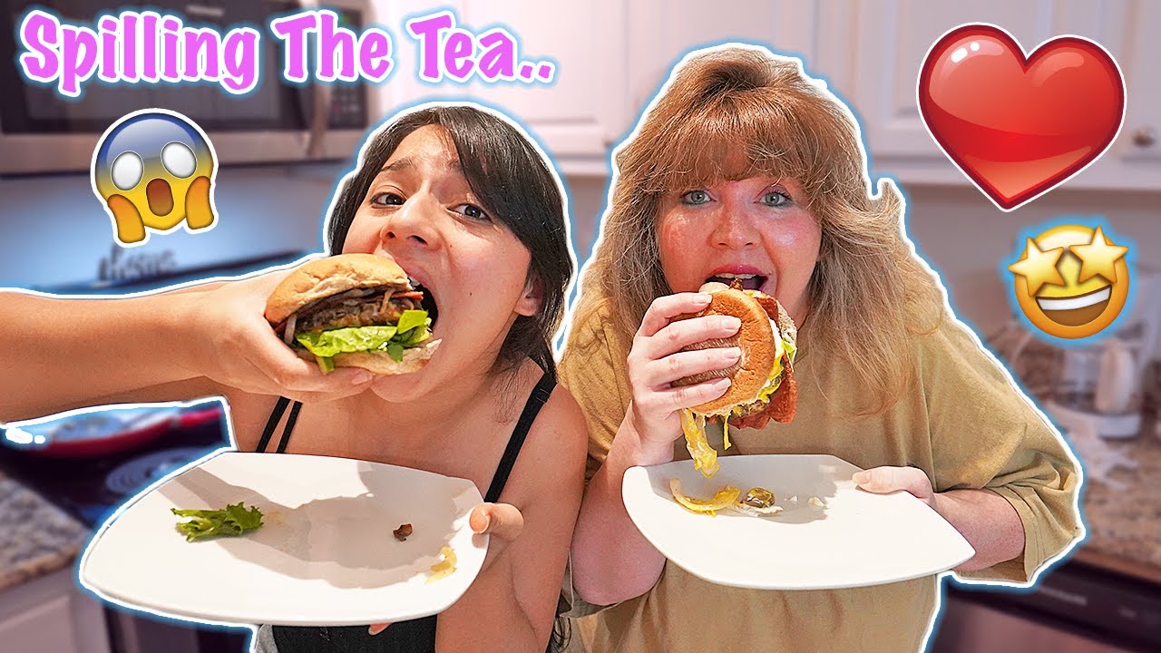 Making The JUICIEST Low Fat Turkey Burgers + SPILLING ALL THE TEA!!