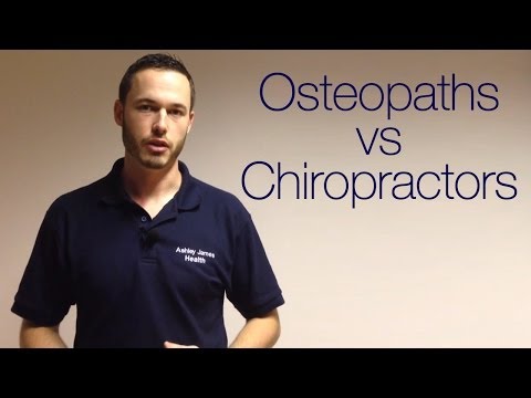 Video: Perbedaan Antara Chiropractor Dan Osteopath