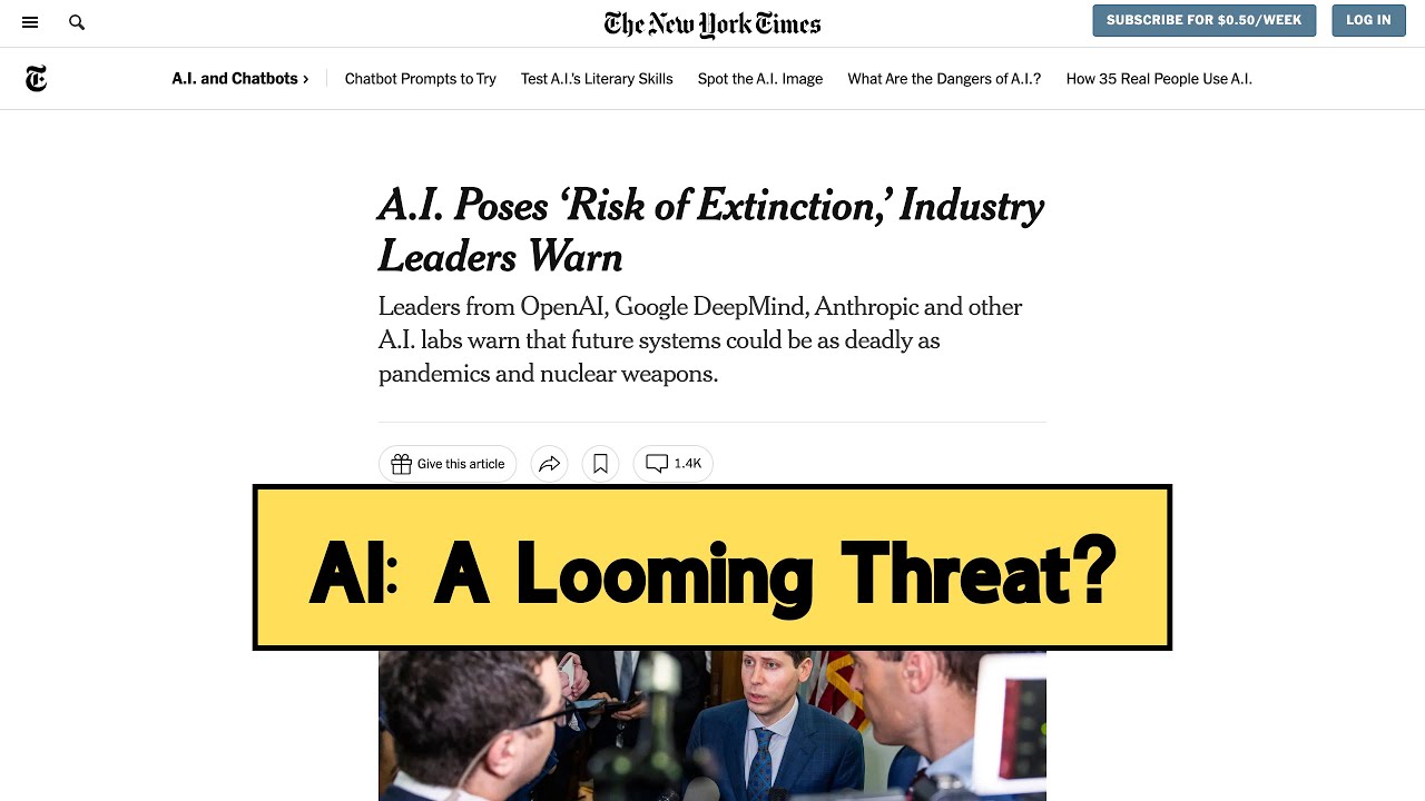 The Terrifying Potential of AI Industry Leaders Warn of Existential