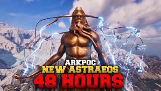 I Survived 48 hours SOLO in the Most CONTESTED Official Server in Ark PvP... screenshot 1