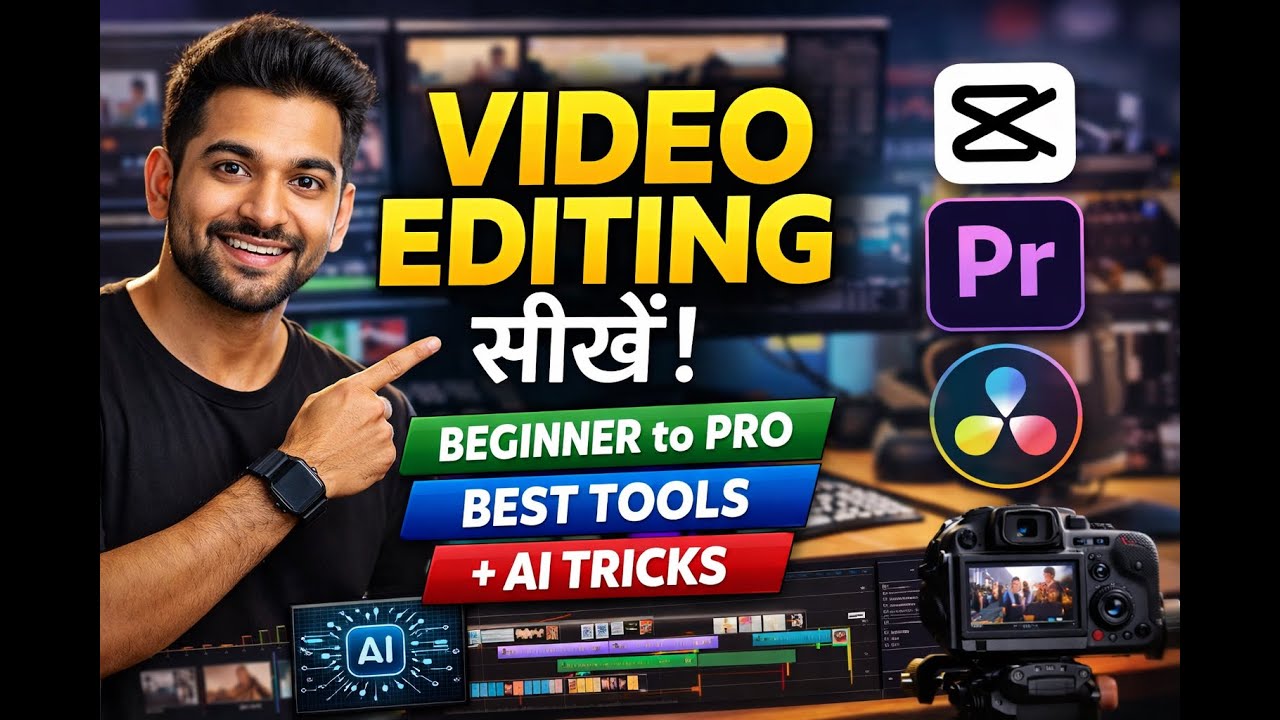Video Editing Tutorial 2026 | Best Free Tools for Beginners to Pro ...