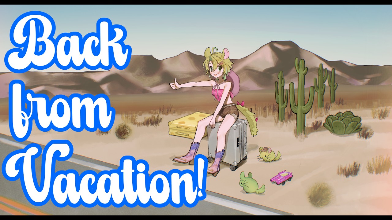 【 yap ➡ Mario Kart 8 DX 】 I'M BACK!!!! 💖💜💖 i raced home from my vacation but my engines still revvin