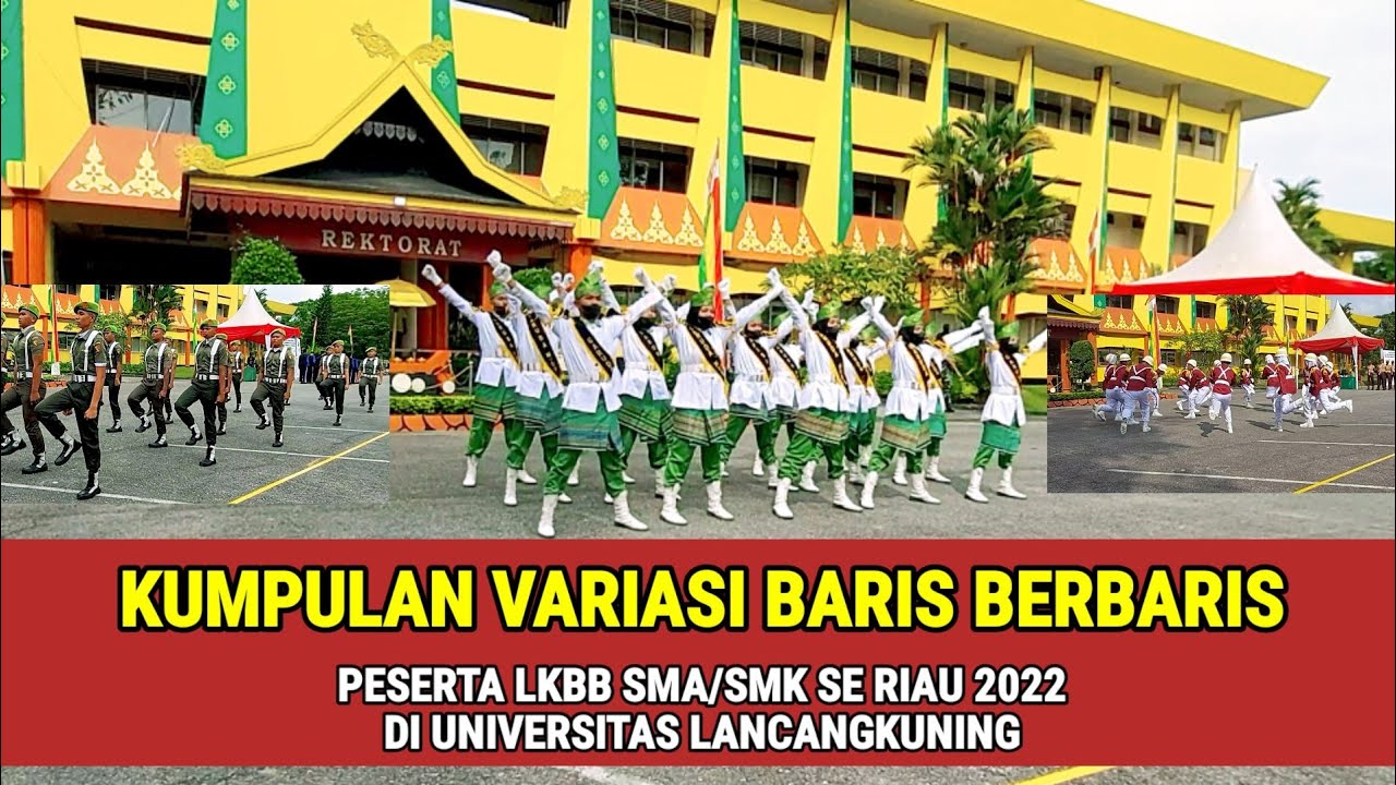 KUMPULAN VARIASI PBB // peserta lkbb SMA-SMK se Riau, 25-27 Januari 2022 di Unilak