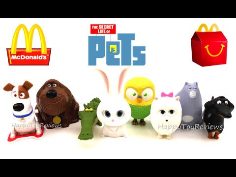 2016 McDonald's The Secret Life of Pets Happy Meal Toy Sealed #4 Mel 