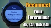 Garmin Forerunner 230 / 235 - How To Pair iPhone Garmin Connect ! REVIEW - YouTube