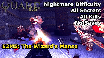 Quake 1.5 - E2M5: The Wizard
