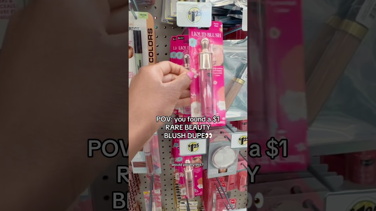 POV: you found a $1 RARE BEAUTY BLUSH DUPE👀 