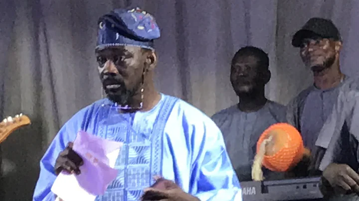 PASUMA’S GRAND PERFORMANCE AT ENIOLA AND OLAIDE’S WEDDING.