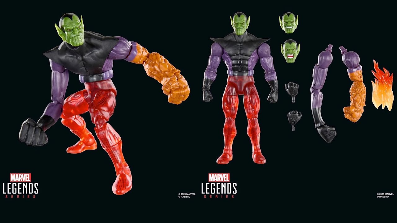 New Marvel Legends Super Skrull action figure revealed