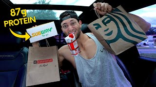 I Only Ate High Protein Fast Food Items for 24 Hours!