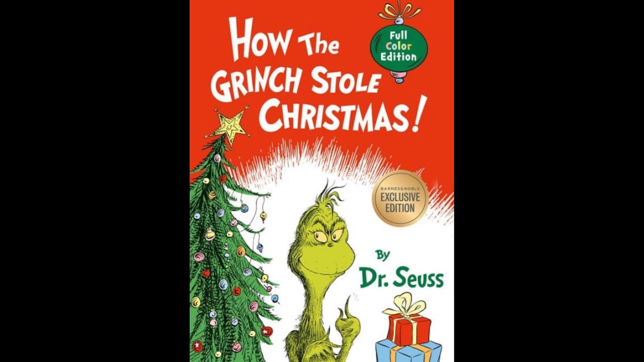 KIDS BOOK READ ALOUD “How the Grinch stole Christmas” - YouTube