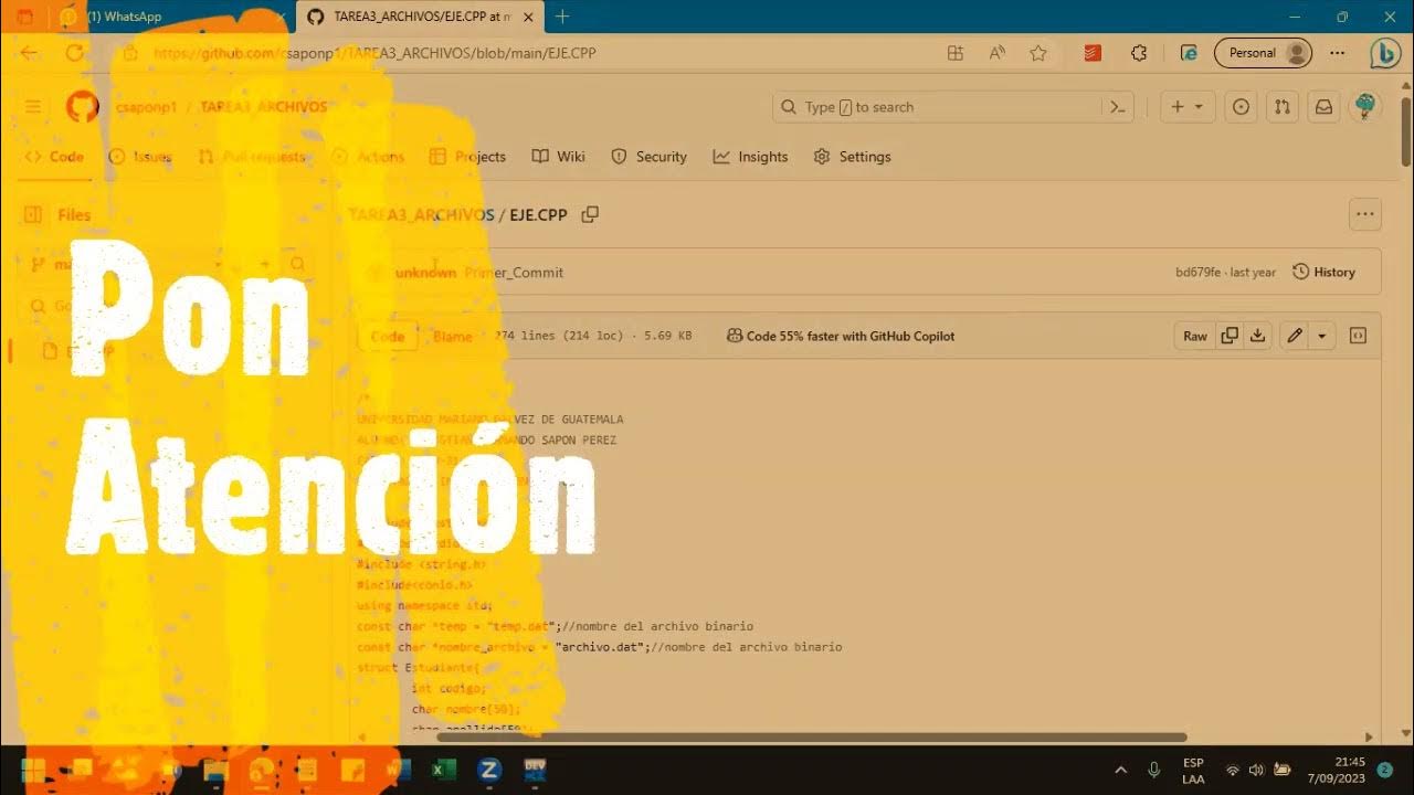 Cómo descargar archivos de dev c++ desde Github - YouTube