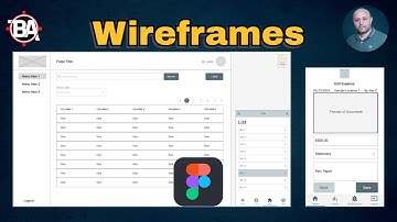 Mastering Wireframing for Business Analysts | Online Course | Figma Wireframes