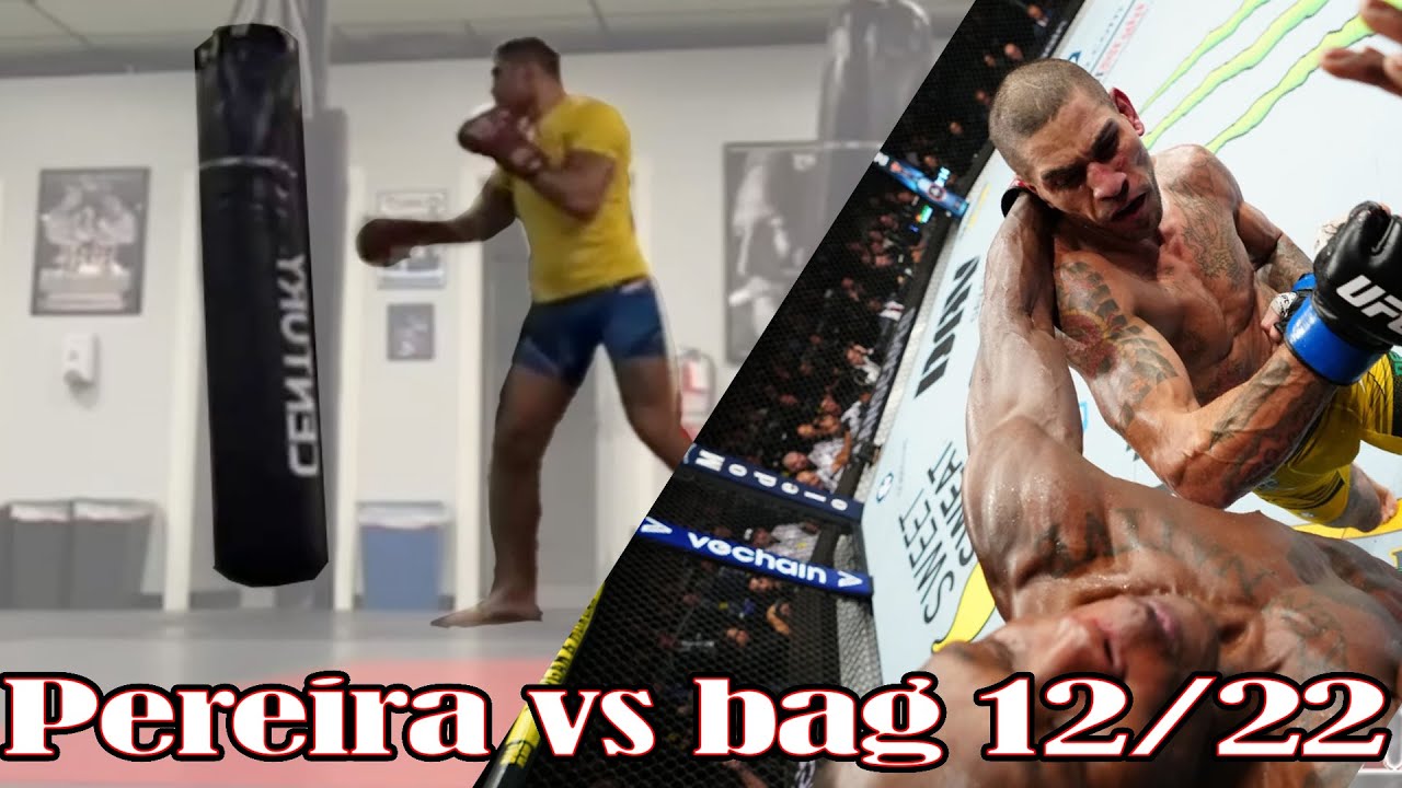 Alex Pereira Training 12/2022 [MW Champ] YouTube