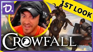 New PvP Sandbox MMO! | Crowfall First Look At Live! (1/2)