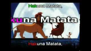 Karaoké - Hakuna Matata (français).avi