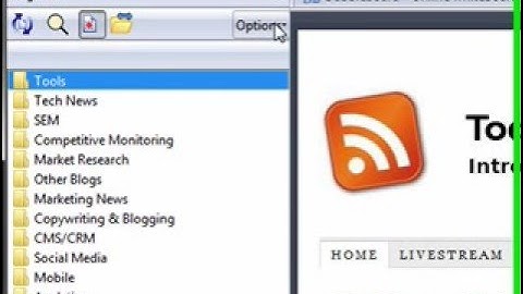 Leveraging RSS Feeds and The Sage-Too Addon For Firefox