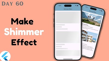 Shimmer Effect Flutter || Flutter Shimmer Animation