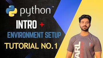 Python Intro and Environment setup | Basic to Advance Series | Tutorial No. 1 #python #programming